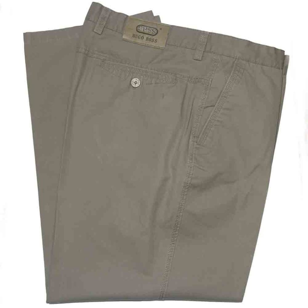 HUGO BOSS Pants Chinos Flat Front Tan Men's Size 38 X 28